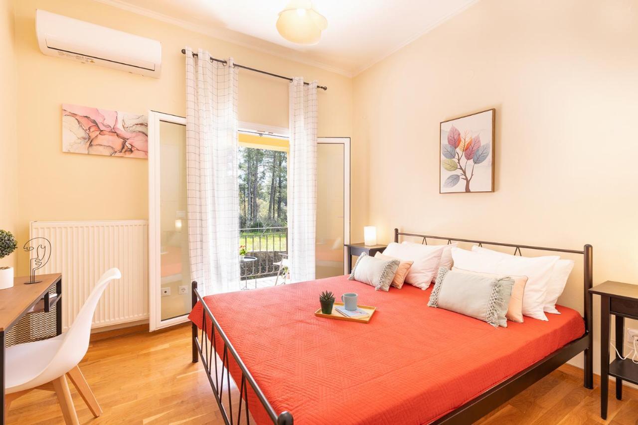 Spyrelia Villa With Private Pool & Outdoor Hot Tub Dassia  Zewnętrze zdjęcie